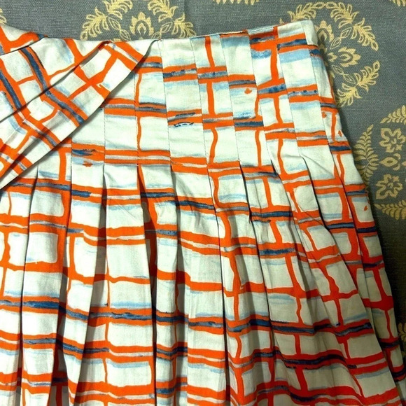 Maeve (Anthropologie) cotton  asymmetrical skirt size 6 - Picture 2 of 7